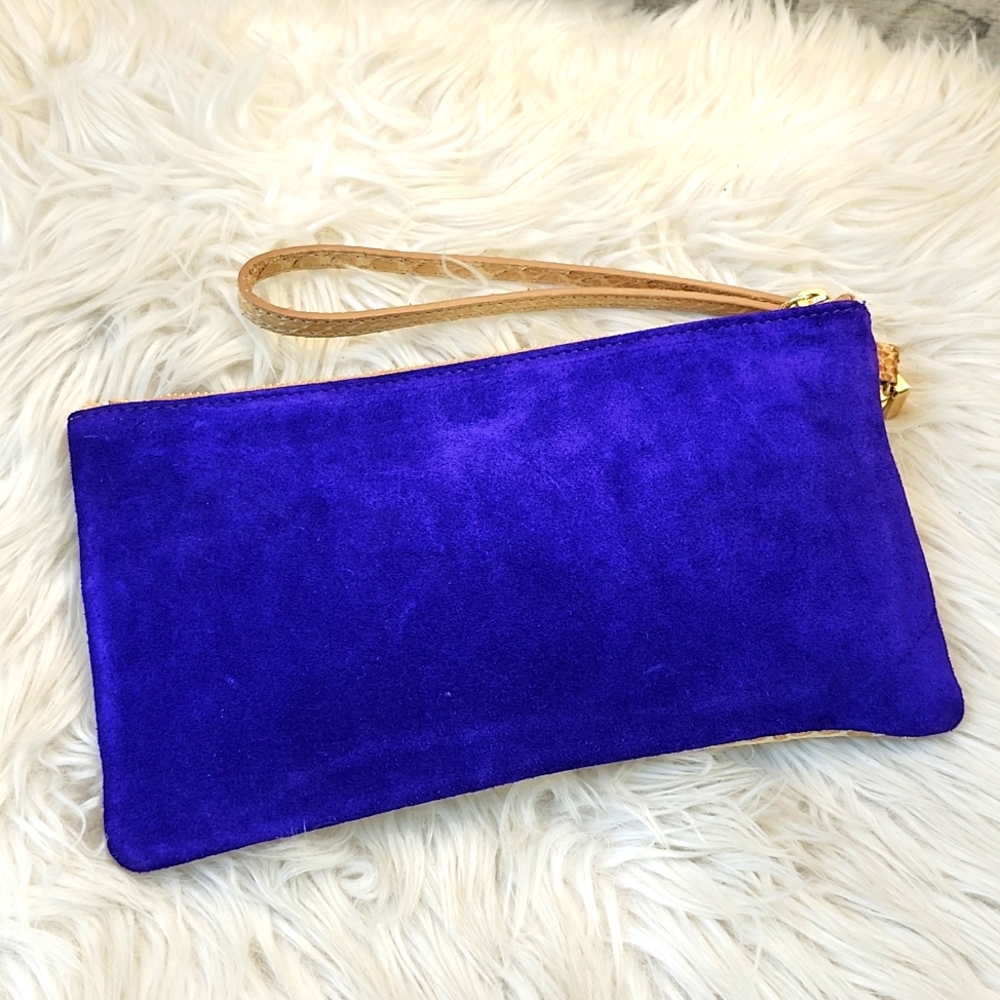 IPPOLITA "RARE" PYTHON AND SUEDE WRISTLET - Picture 4 of 11